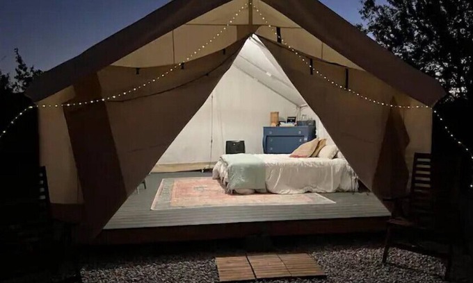 Lorena RV Rental | The Wanderlust-Starlite Glampground