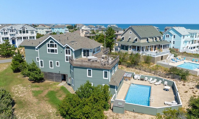Ocean Hill House | The Wheelhouse: Pool and Hot Tub | 500ft. to Beach