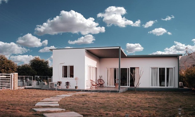 Jadhavwadi Villa | The White Haven - Villa for rent near Pune- 2BHK- upto 8 people