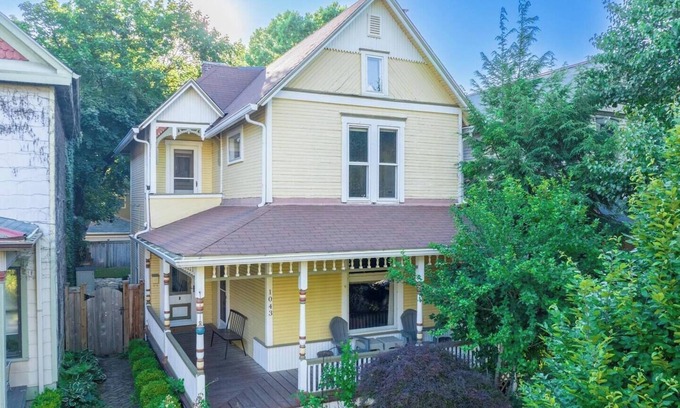 Victorian Village House | The Yellow Porch House | Charm & Location