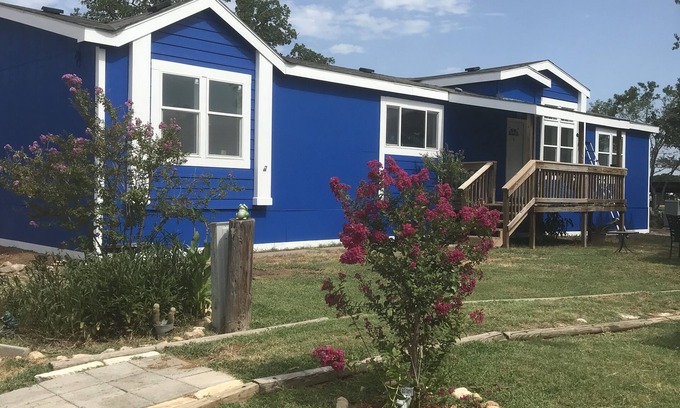 Buchanan Dam House | This 3 bedroom, 2 bath home on beautiful Lake Buchanan at Poppy's Pointe Resort!