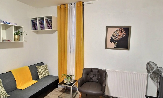 Macon Apartment | This apartment is a 1 bedroom(s), 1 bathrooms, located in Mâcon, Bourgogne-Franche-Comté.