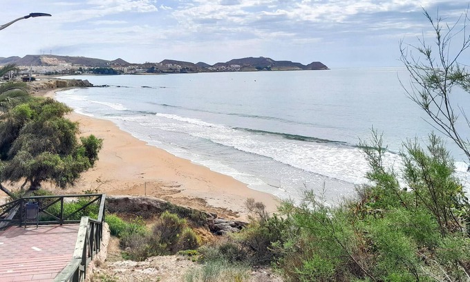 San Juan de los Terreros House | This beautiful Andalusian vacation home welcomes you with community pool near the beach.
