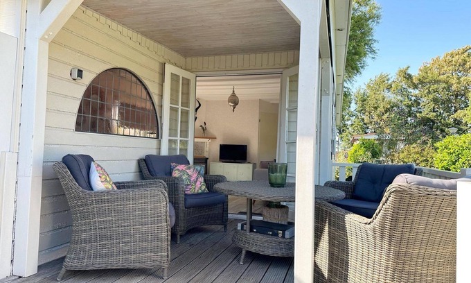 Sint Maarten House | This chalet has been lovingly renovated and furnished. It really is a gem in our park.