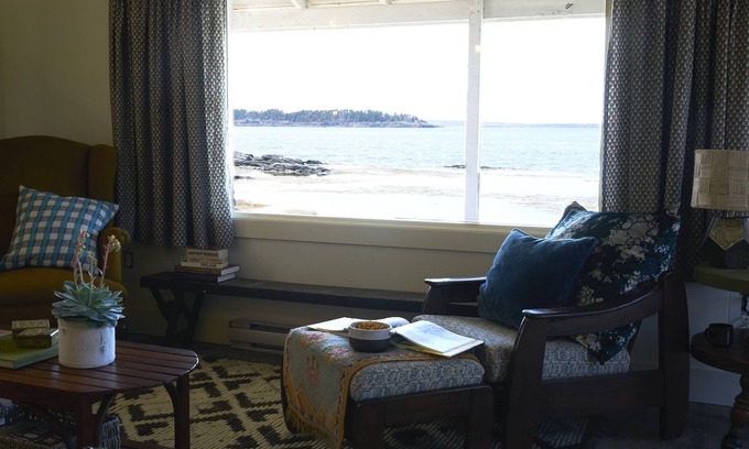 Bailey Island Cottage | THIS IS THE PLACE - Intimate luxury cottage w massive oceanfront steam room