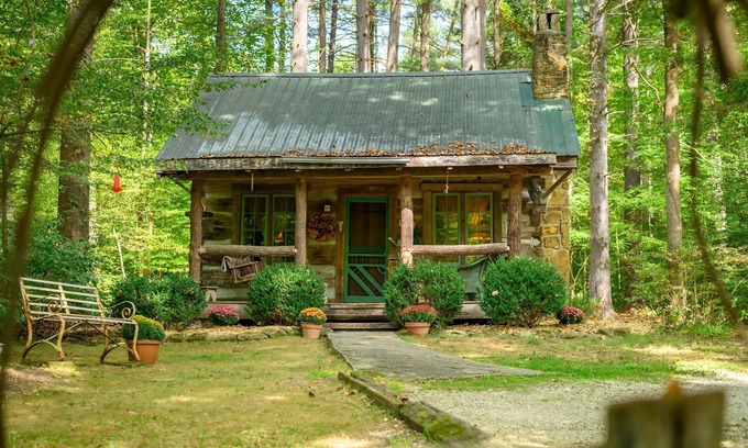 Gnaw Bone Cabin | This is the real Brown County Log Cabin experience.