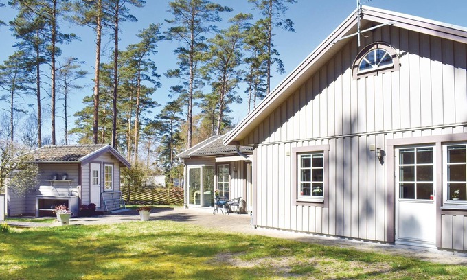 Skummesloevsstrand House | This spacious vacation home is located only 600 m from the sea.