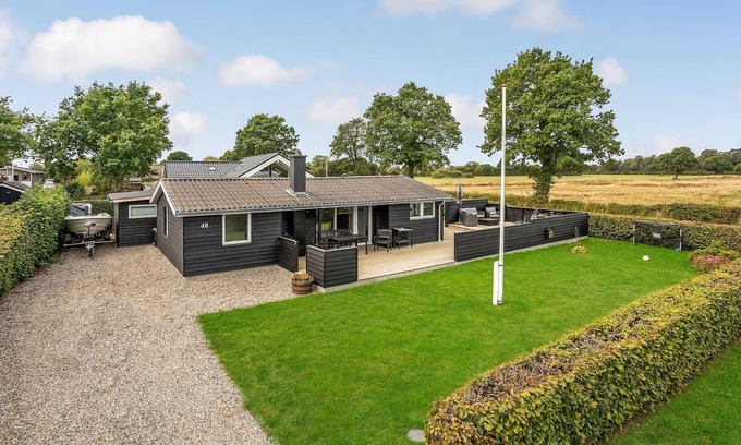 Fynshav House | This vacation home is quiet and at the same time located on a good swimming beach.