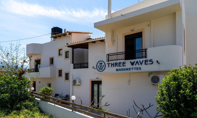 Milatos Beach Apartment | Three Waves Maisonettes Elena