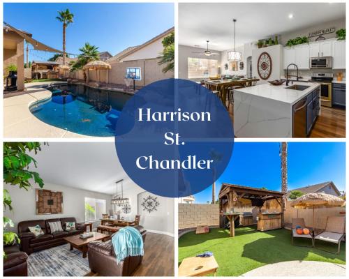 Ashley Park House | Tiki Time Perfect Pool Home in Chandler! Sleeps 8! home