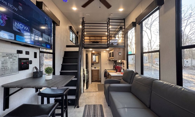 Broken Bow House | Timberwolf Tiny Home - A Luxury Tiny Home Destination RV in Broken Bow