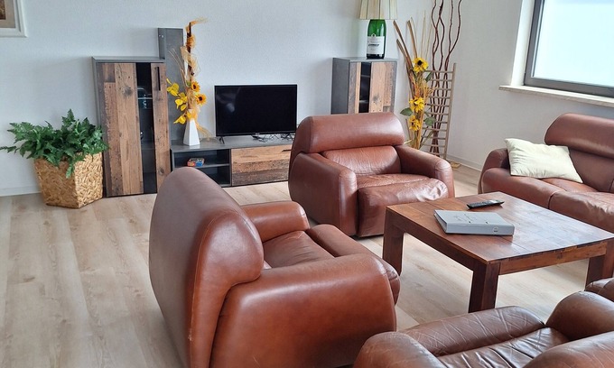 Riegelsberg Apartment | Time out in Saarlandn153 sqm - 4 bedrooms, living room, kitchen, 2 bathrooms