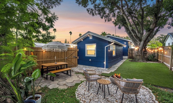 Gulfport Apartment | Tiny Home with Private Yard and Pet Friendly