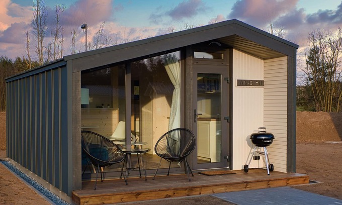 Klitten Apartment | Tiny House Arne #11 - Skan-park Ferienhäuser & Tiny Houses am Bärwalder See