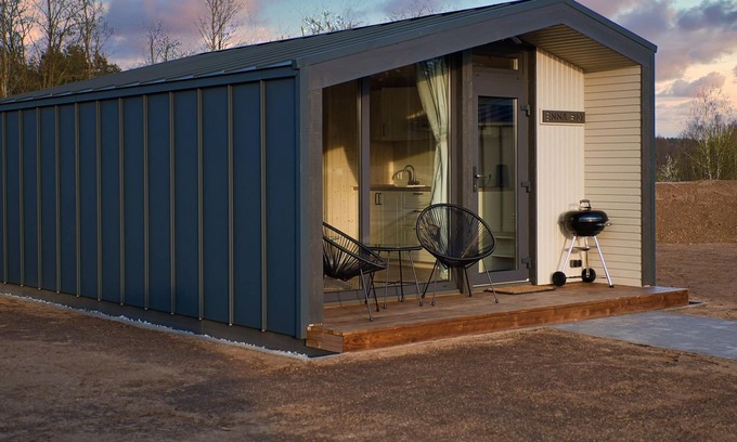 Klitten Apartment | Tiny House Ida #12 - Skan-park Ferienhäuser & Tiny Houses am Bärwalder See