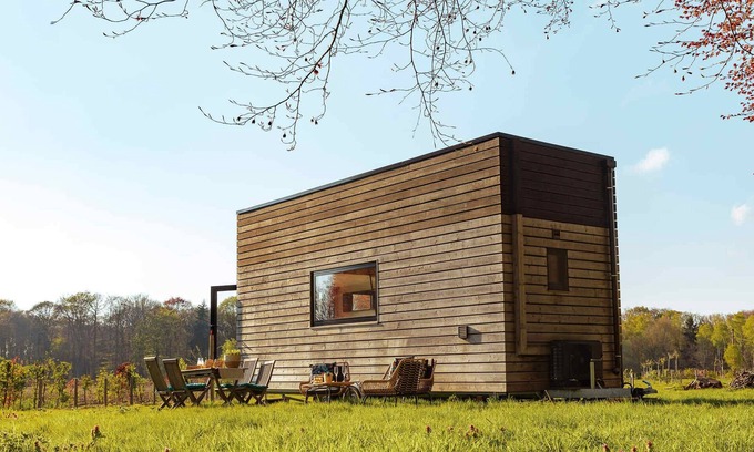 Beernem House | Tiny House on the edge of the Castle Forest