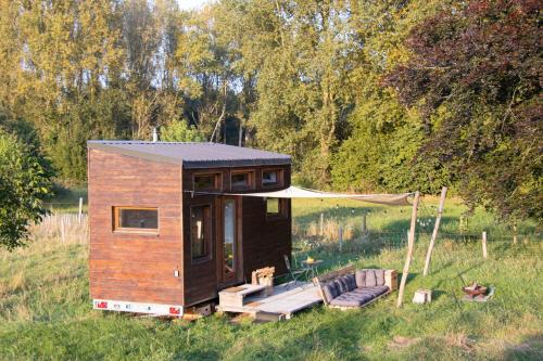 Beernem House | Tiny House ontspanning & natuur nabij Brugge!