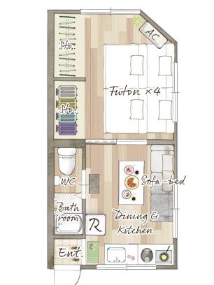 Kitakoiwa Apartment | tkm北小岩1丁目201