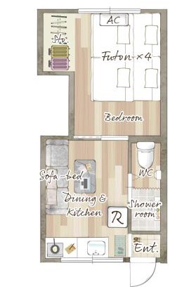 Kitakoiwa Apartment | tkm北小岩1丁目202