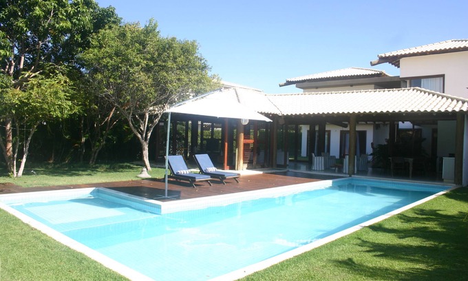 Itacimirim House | TOP 5-suite house! NATURE. Security. G-SIZE POOL