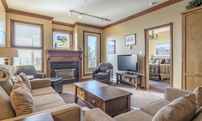 Silver Star Mountain Condo | Top Floor Grandview Condo with stunning mountain views, Patio & BBQ