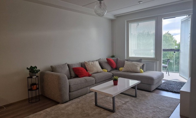 Aviapolis Apartment | Top Floor Cozy 1-Bedroom Apartment in Vantaa with Close to the Airport
