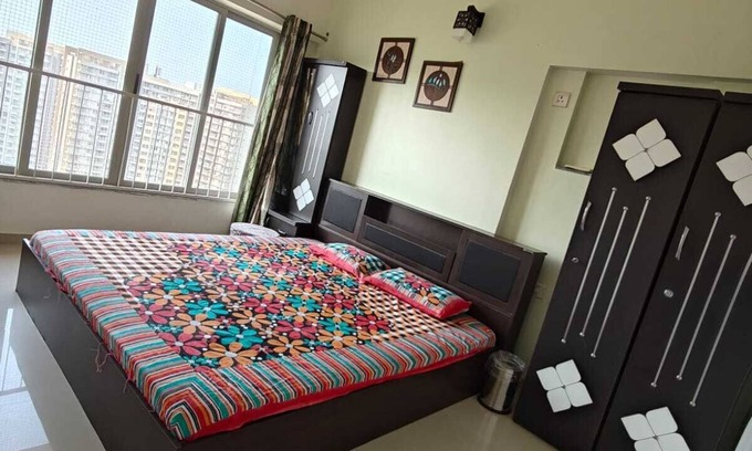 Kalol Apartment | Top Floor with Stadium View in Lush Green Heaven