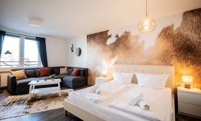 Kempten Apartment | Top location with great cow design