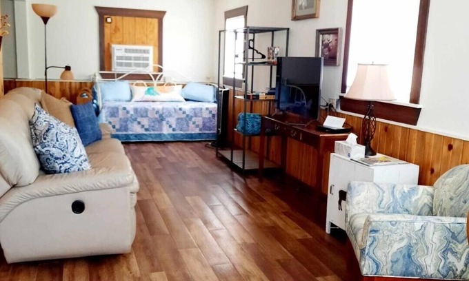 Hill City Apartment | Top of Hill City -walk to great food, local art & more!