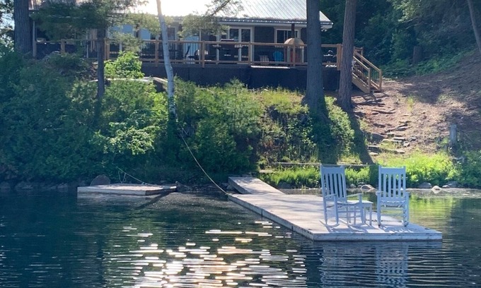 North Frontenac Cottage | Totally private boat access cottage with all amenities