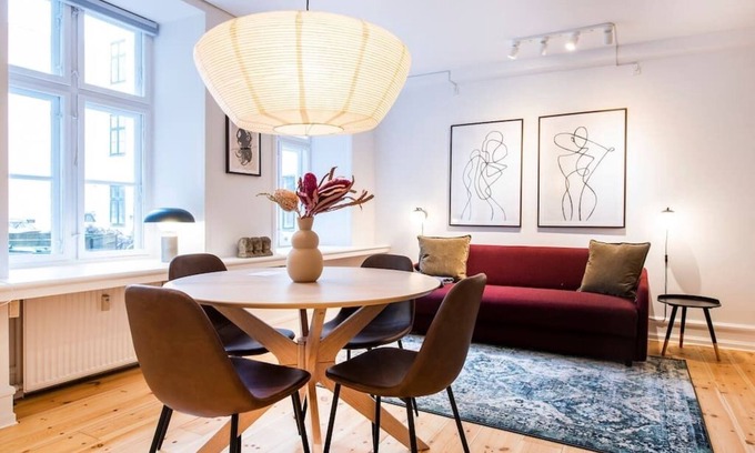 Copenhagen City Centre Apartment | Town hall apartment 1 by Daniel & Jacob's