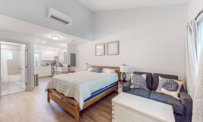 The Pines House | Town of Rehoboth Beach retreat with full kitchen, fast WiFi, washer/dryer, & AC