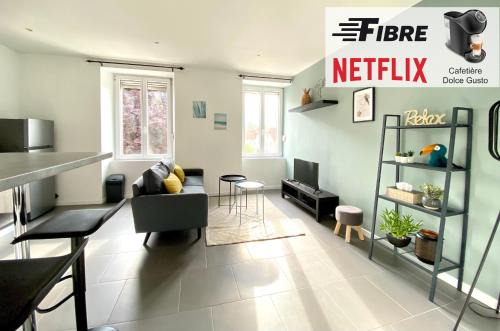 Belfort Apartment | Très beau T2 42m2 lumineux, moderne et rénové avec Fibre
