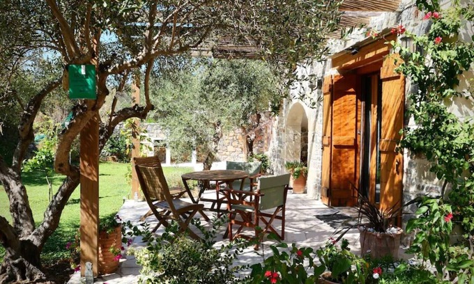 Kefalas Cottage | Traditional Cretan stone cottage on the semi-rural outskirts of Kefalas, Vamos