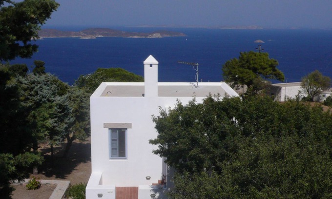 Chora House | Traditional villa in Hora with sea view to the Aegean