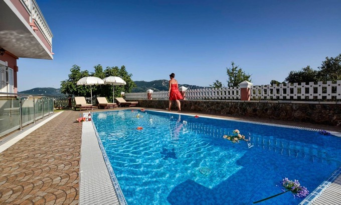 Agios Georgios Pagon Villa | Tranquil Corfu Villa | 3 Bedrooms | Villa Chrinos | Gated Pool | Agios Georgios.