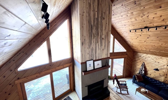 LaPorte House | Tranquil & Fun Lakefront Home by Walker on Kabekona. Spacious & Lux. King Beds.