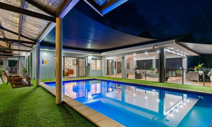 Mission Beach House | Tranquility House Family Getaway | Luxury Rainforest Meets Reef | Sleeps up to 10