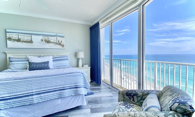 Panama City Beach Condo | TREAT Yourself! Gulf Front 2 Bed 2 Bath Condo at Boardwalk Beach Resort in PCB!