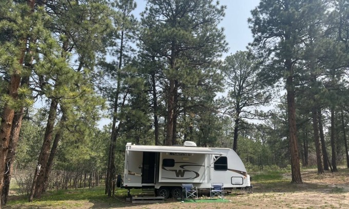 Larkspur House | Tree Top Ranch Glamping