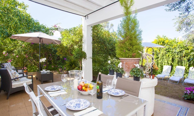 Colonia de Sant Pere House | TRES PINS - Lovely holiday home with private patio and 300 m from the beach. Free WiFi