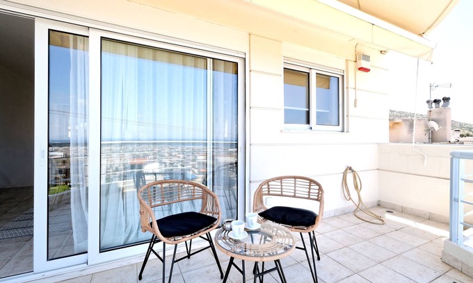 Glyfada Villa | Triplex Villa Gardenia Glyfada sea view