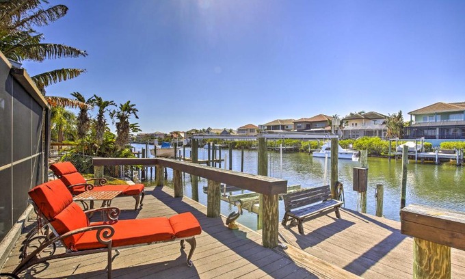 Bal Harbour House | Tropical Apollo Beach House with Pool and Dock!