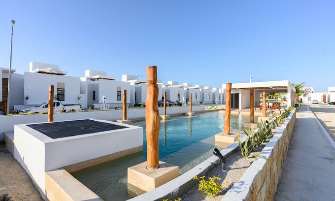 Puerto Yucalpeten House | Tropical hideaway with rooftop oasis - discover Caribbean bliss