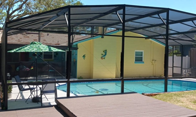 Altamonte Springs House | Tropical Pool & Spa Home, 3/2, Near Disney, Universal, Sea World, Beaches
