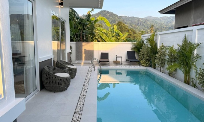 Kamala Villa | Tropical retreat at Kamala pool villa with maid