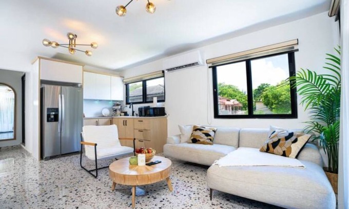 Cerro Gordo Apartment | Tropical Retreat: Beachside 1BR in Vega Alta