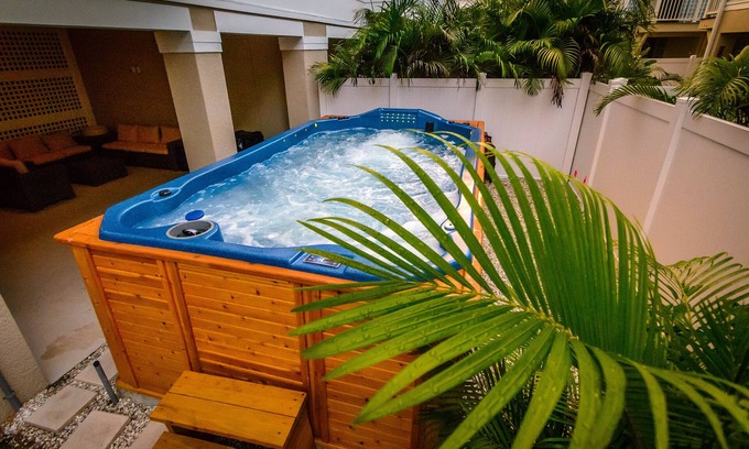Redington Beach House | Tropical Treasure Villa | Large Swim Spa