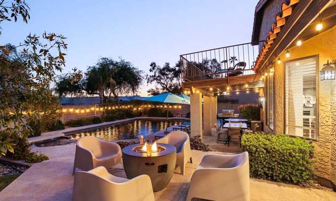 La Paz At Desert Springs House | Tropical Treasure- Pool - Fire Pit - Poker Table