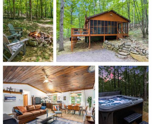 Great Cacapon House | Tucked Away w Hot Tub, Fire Pit, Deck, & WiFi